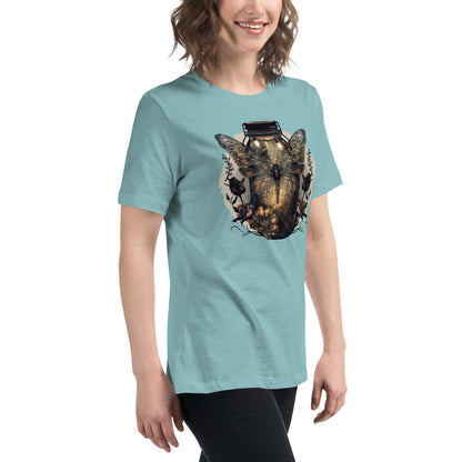 Misty Meadows Inspired Women's Relaxed T-Shirt v2 - Print on Front