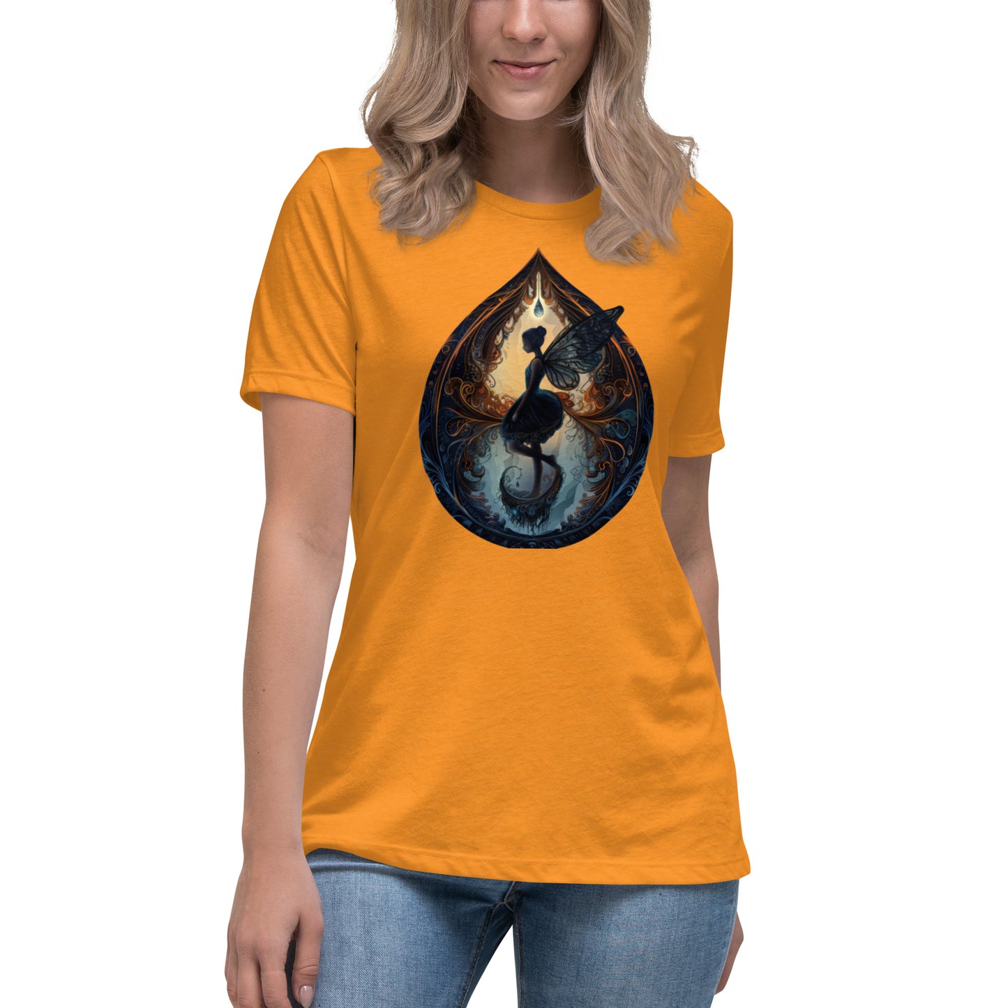 Misty Meadows Inspired Women's Relaxed T-Shirt v1 - Print on Front