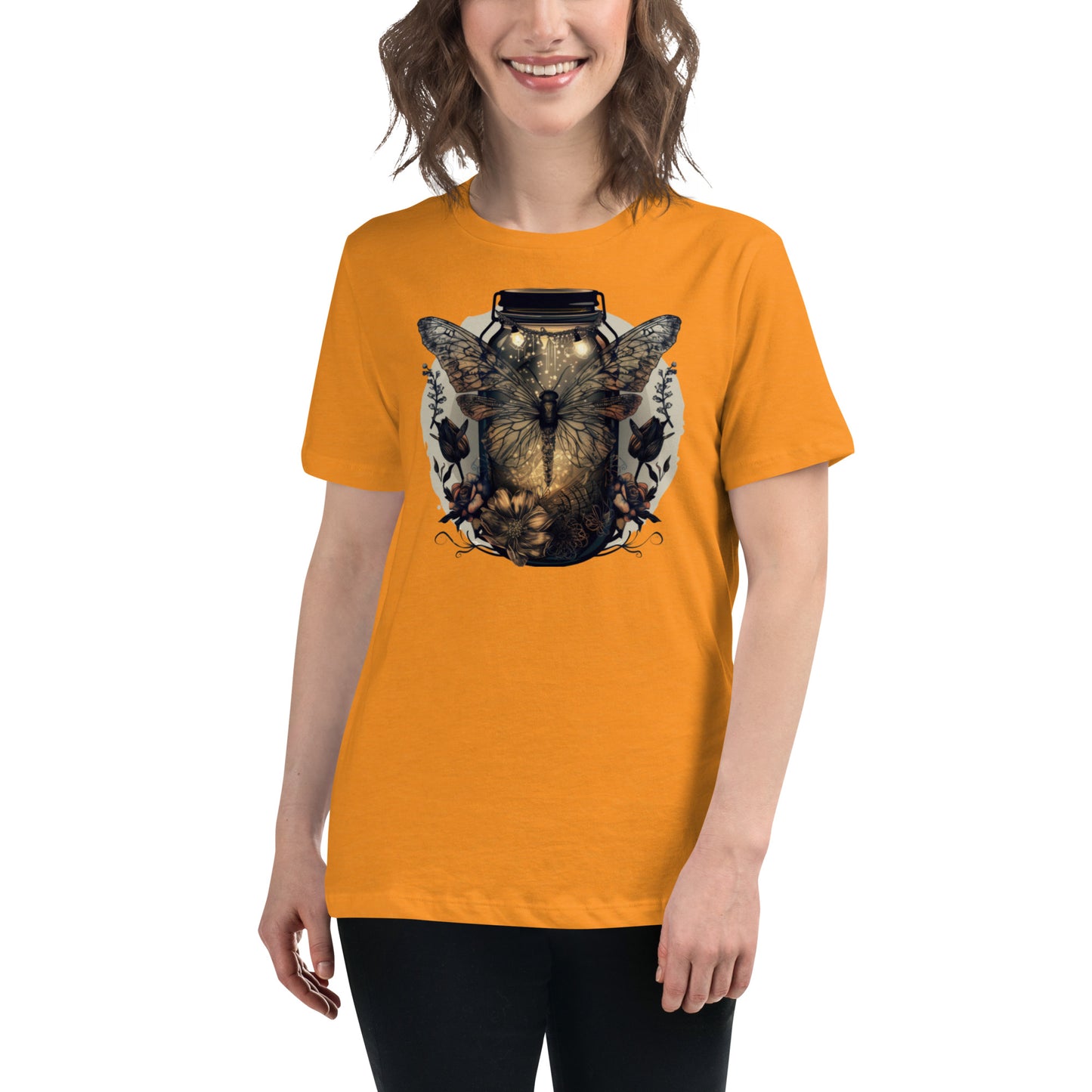 Misty Meadows Inspired Women's Relaxed T-Shirt v2 - Print on Front