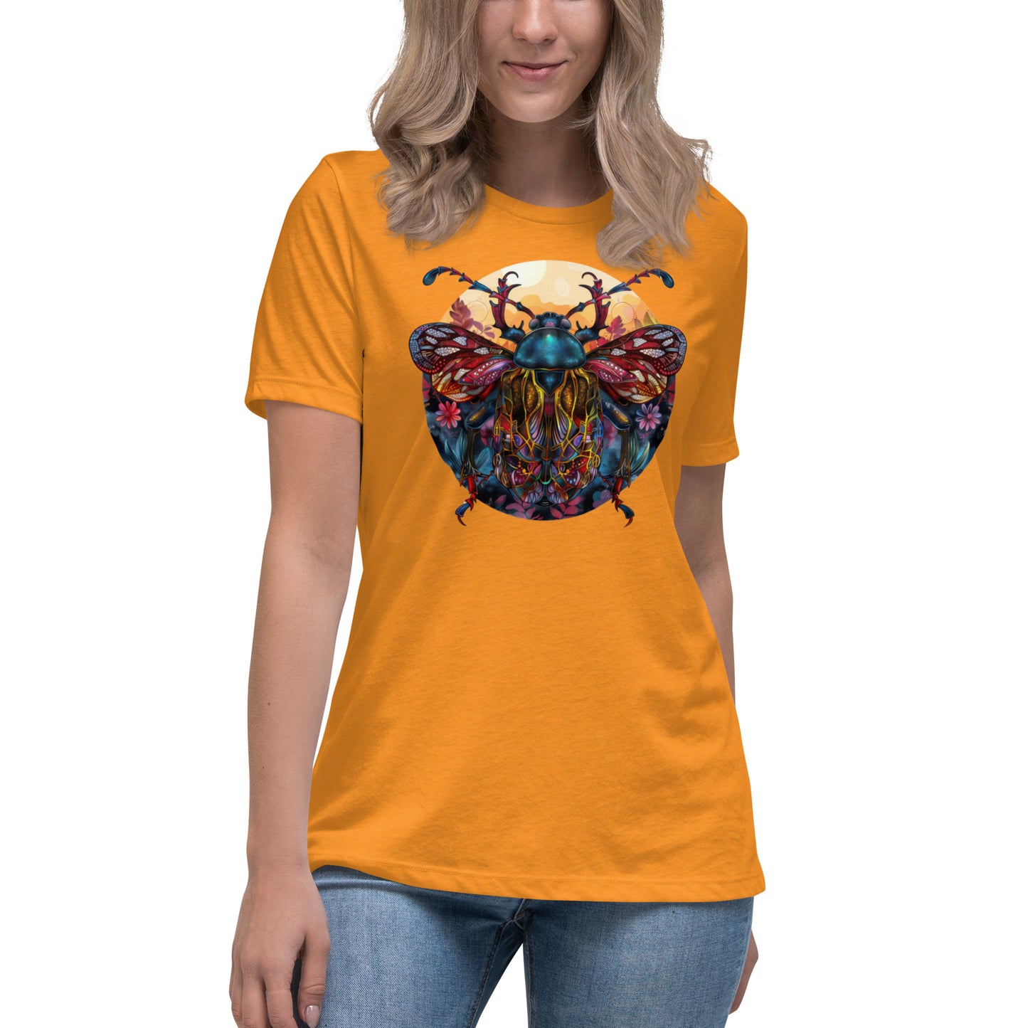 Misty Meadows Inspired Women's Relaxed T-Shirt v3 - Print on Front