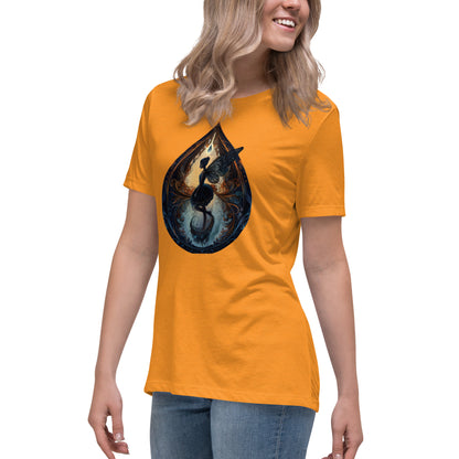 Misty Meadows Inspired Women's Relaxed T-Shirt v1 - Print on Front