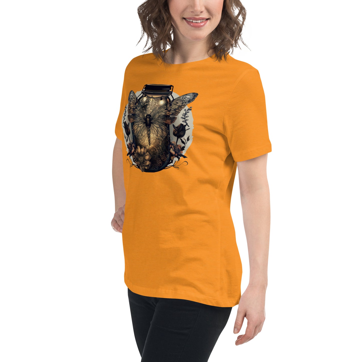 Misty Meadows Inspired Women's Relaxed T-Shirt v2 - Print on Front