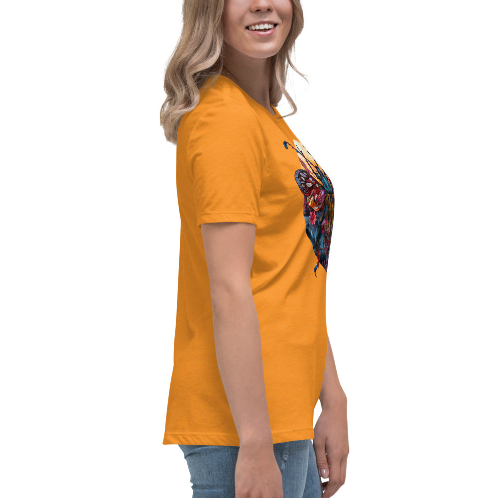 Misty Meadows Inspired Women's Relaxed T-Shirt v3 - Print on Front