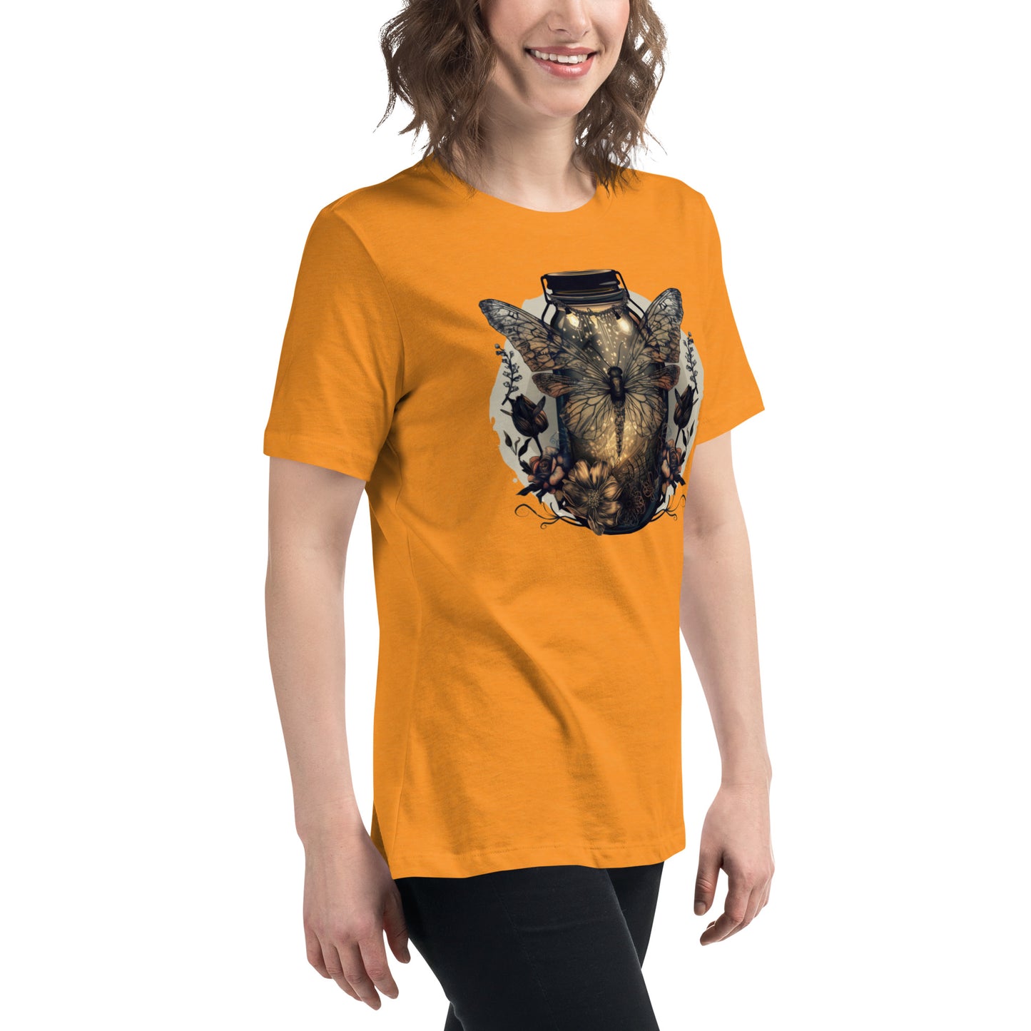 Misty Meadows Inspired Women's Relaxed T-Shirt v2 - Print on Front