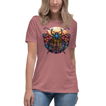 Misty Meadows Inspired Women's Relaxed T-Shirt v3 - Print on Front