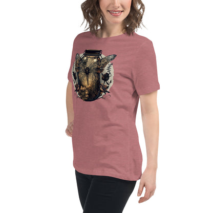 Misty Meadows Inspired Women's Relaxed T-Shirt v2 - Print on Front