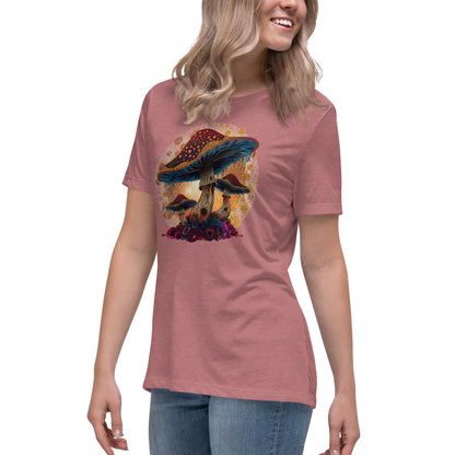 Misty Meadows Inspired Women's Relaxed T-Shirt v4 - Print on Front