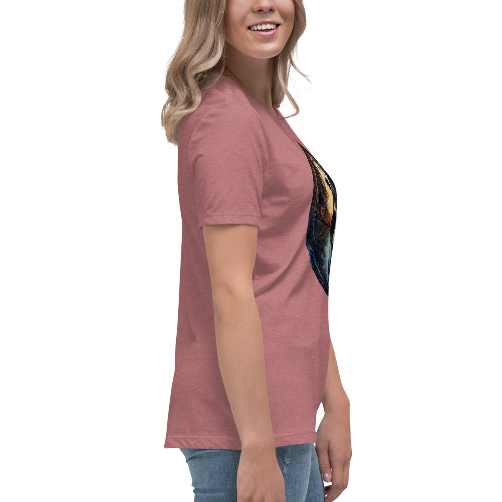 Misty Meadows Inspired Women's Relaxed T-Shirt v1 - Print on Front