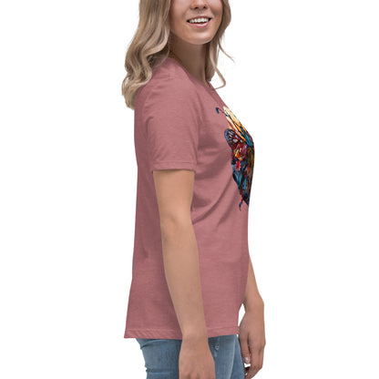 Misty Meadows Inspired Women's Relaxed T-Shirt v3 - Print on Front