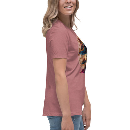 Misty Meadows Inspired Women's Relaxed T-Shirt v4 - Print on Front