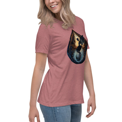 Misty Meadows Inspired Women's Relaxed T-Shirt v1 - Print on Front