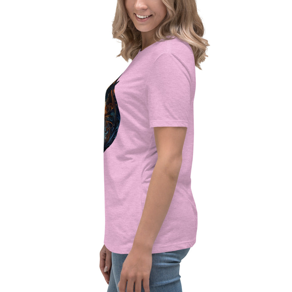 Misty Meadows Inspired Women's Relaxed T-Shirt v1 - Print on Front