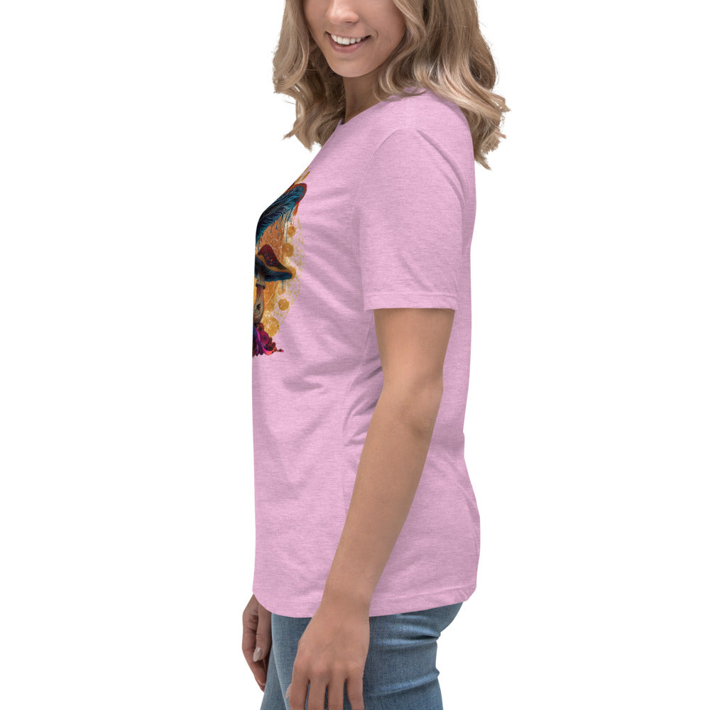 Misty Meadows Inspired Women's Relaxed T-Shirt v4 - Print on Front