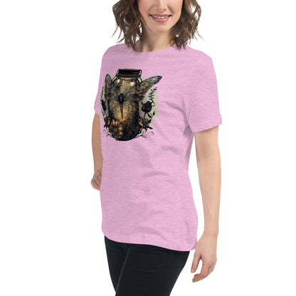 Misty Meadows Inspired Women's Relaxed T-Shirt v2 - Print on Front