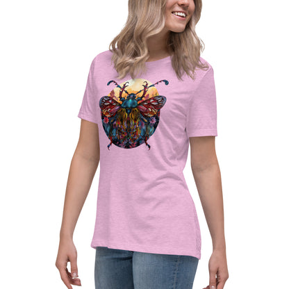 Misty Meadows Inspired Women's Relaxed T-Shirt v3 - Print on Front