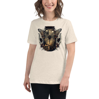 Misty Meadows Inspired Women's Relaxed T-Shirt v2 - Print on Front