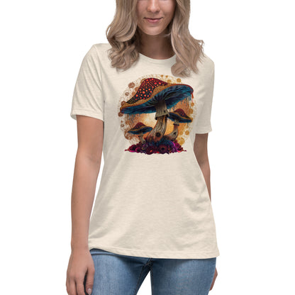 Misty Meadows Inspired Women's Relaxed T-Shirt v4 - Print on Front