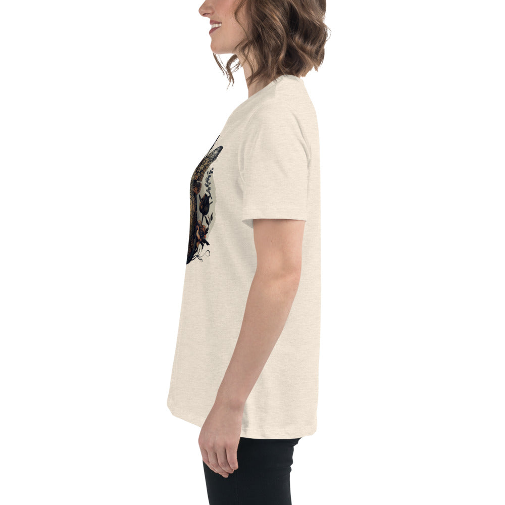 Misty Meadows Inspired Women's Relaxed T-Shirt v2 - Print on Front