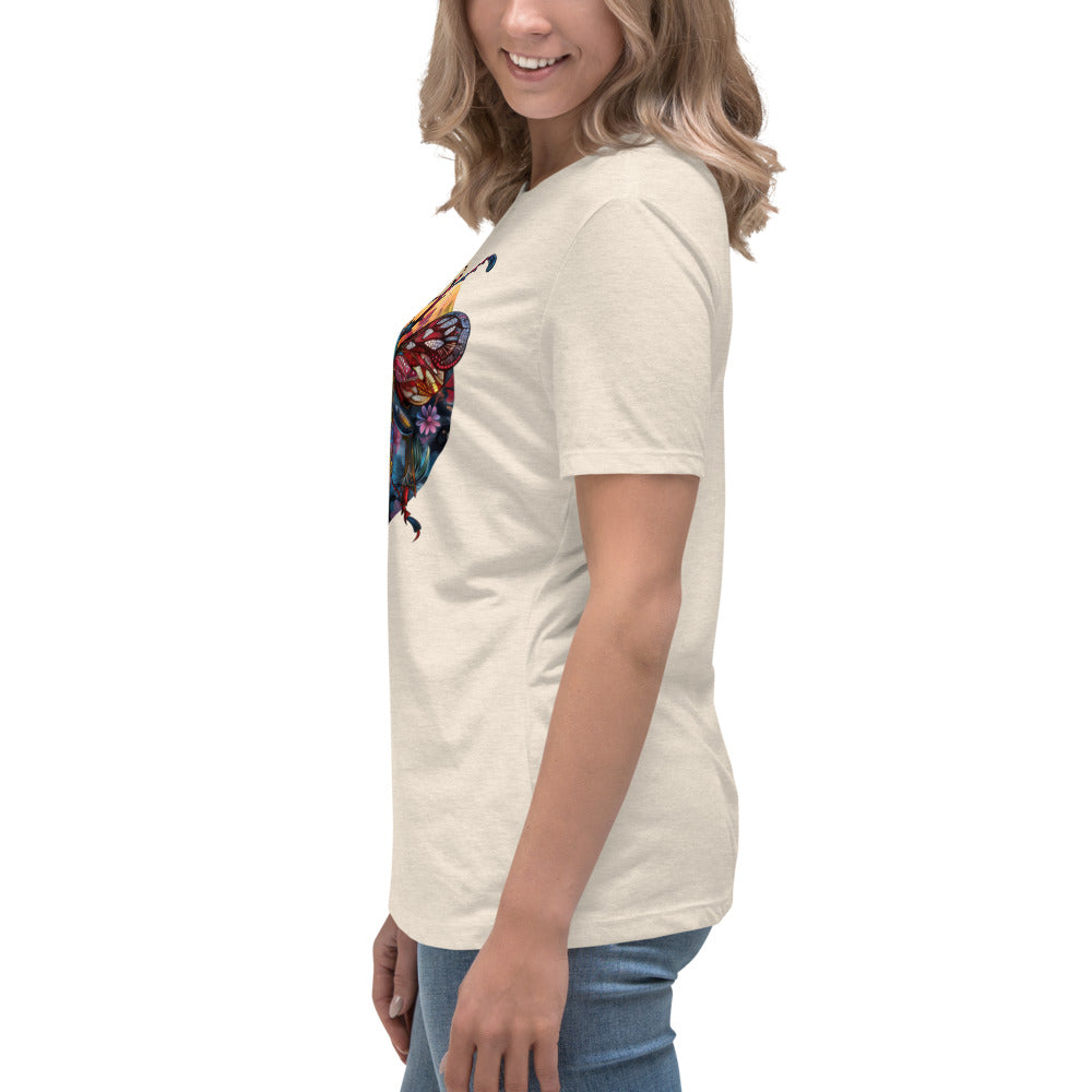 Misty Meadows Inspired Women's Relaxed T-Shirt v3 - Print on Front