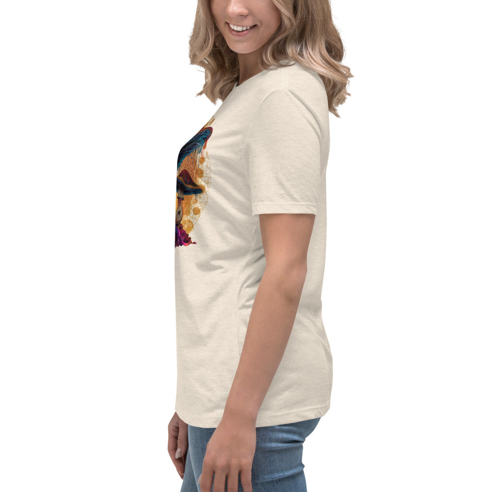 Misty Meadows Inspired Women's Relaxed T-Shirt v4 - Print on Front