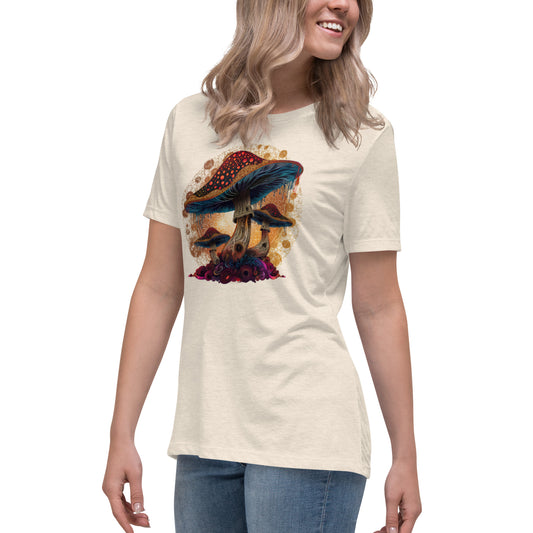 Misty Meadows Inspired Women's Relaxed T-Shirt v4 - Print on Front