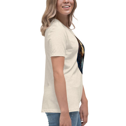 Misty Meadows Inspired Women's Relaxed T-Shirt v1 - Print on Front