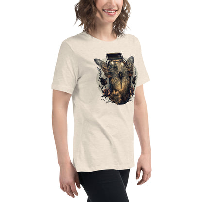 Misty Meadows Inspired Women's Relaxed T-Shirt v2 - Print on Front