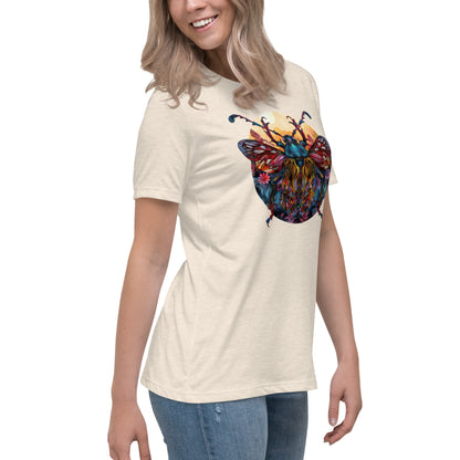 Misty Meadows Inspired Women's Relaxed T-Shirt v3 - Print on Front