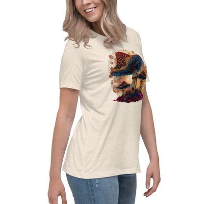 Misty Meadows Inspired Women's Relaxed T-Shirt v4 - Print on Front