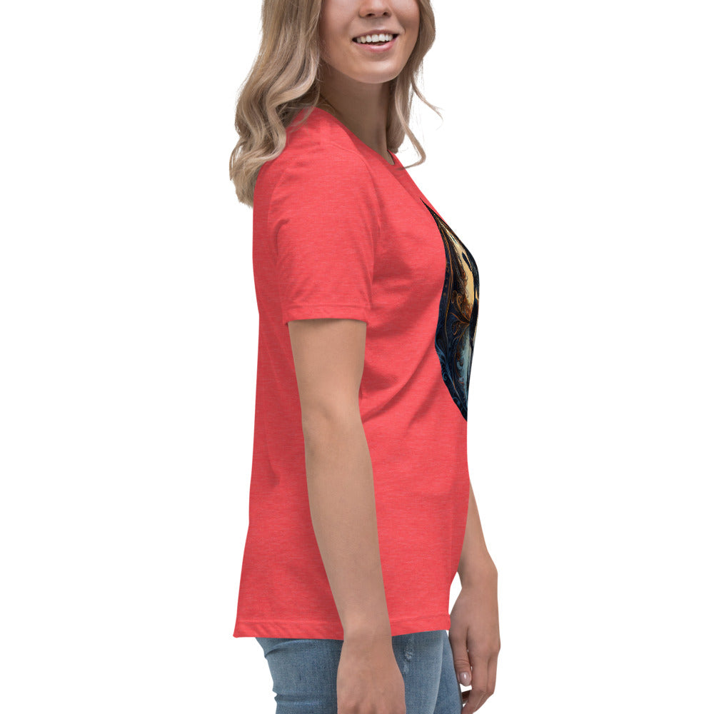 Misty Meadows Inspired Women's Relaxed T-Shirt v1 - Print on Front