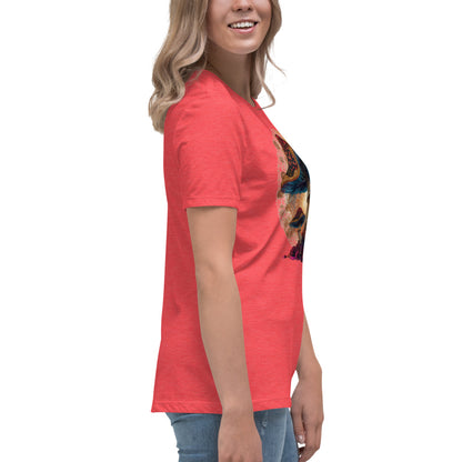 Misty Meadows Inspired Women's Relaxed T-Shirt v4 - Print on Front