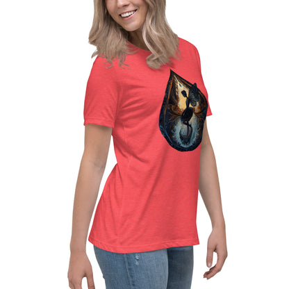 Misty Meadows Inspired Women's Relaxed T-Shirt v1 - Print on Front