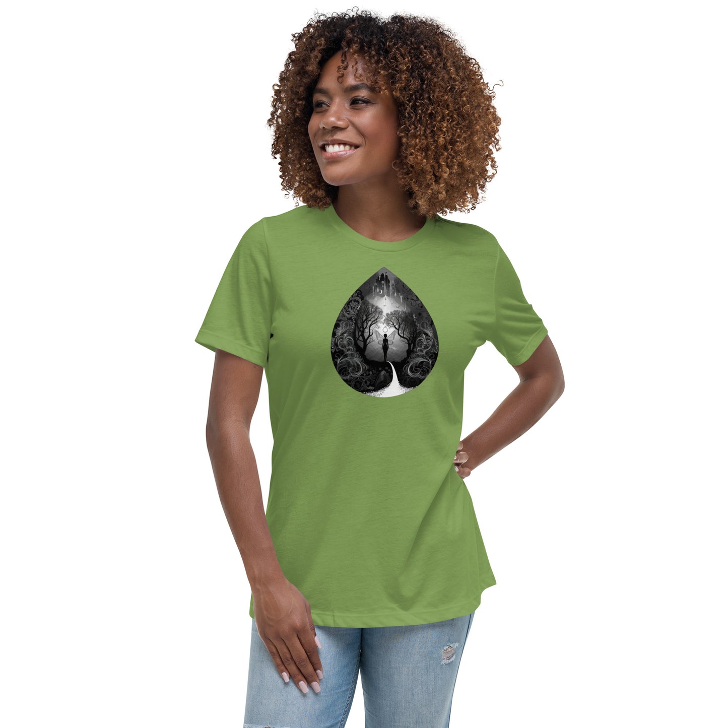 Misty Meadows Inspired Women's Relaxed T-Shirt - Front - Design 22