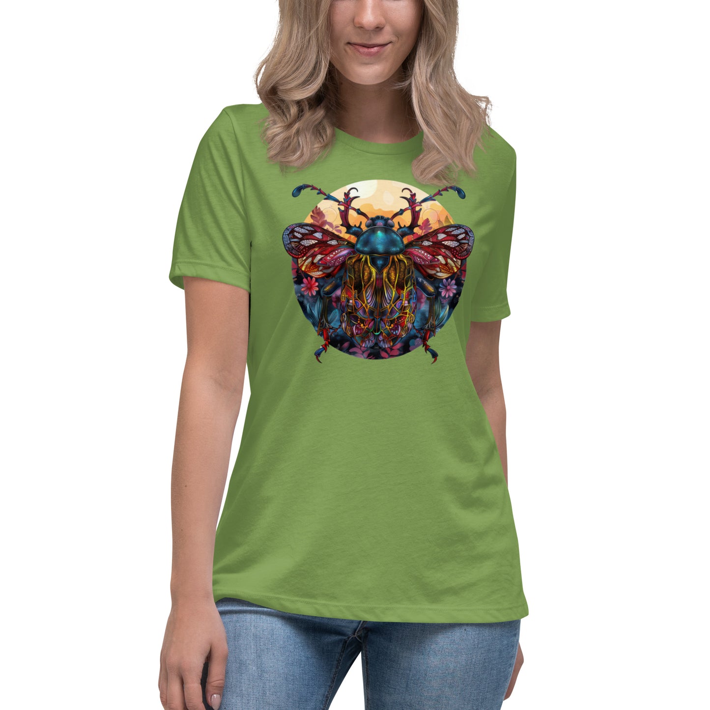 Misty Meadows Inspired Women's Relaxed T-Shirt v3 - Print on Front