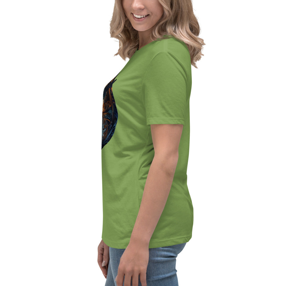 Misty Meadows Inspired Women's Relaxed T-Shirt v1 - Print on Front