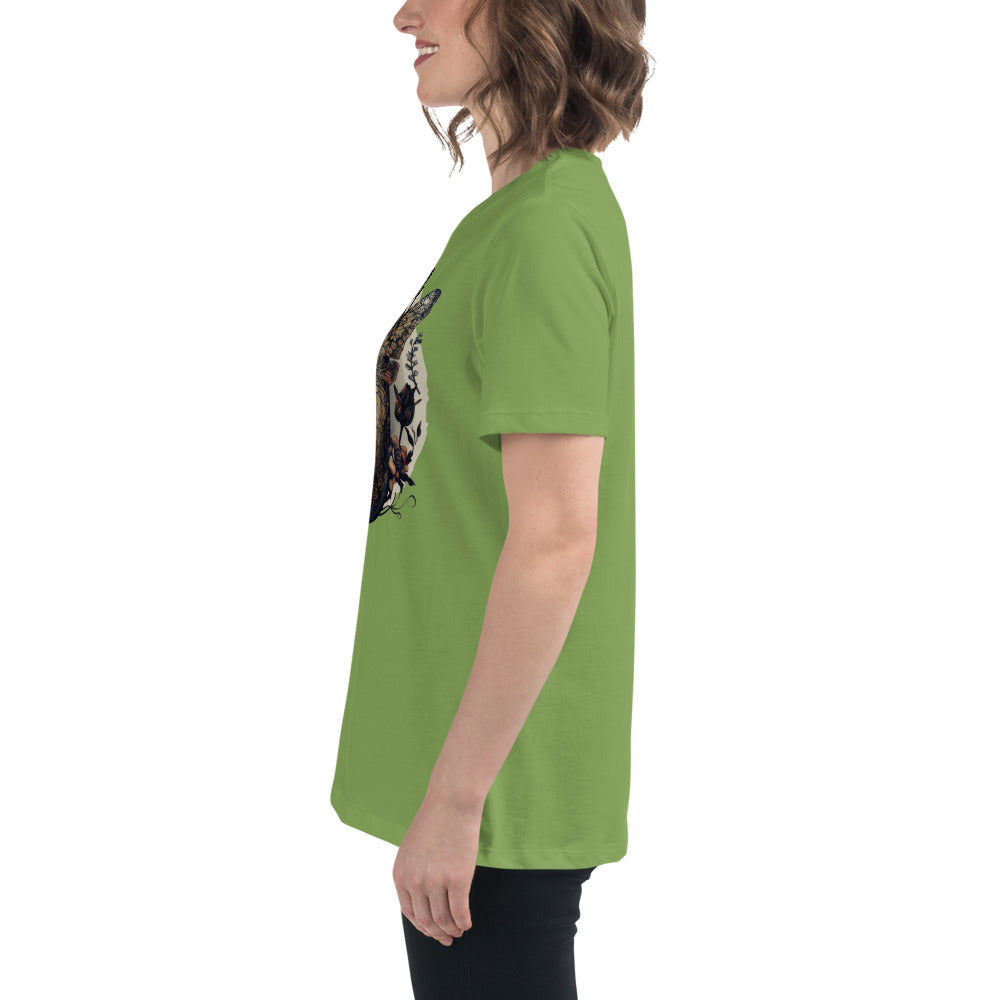 Misty Meadows Inspired Women's Relaxed T-Shirt v2 - Print on Front