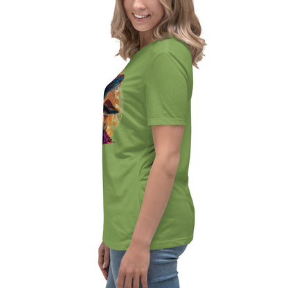 Misty Meadows Inspired Women's Relaxed T-Shirt v4 - Print on Front