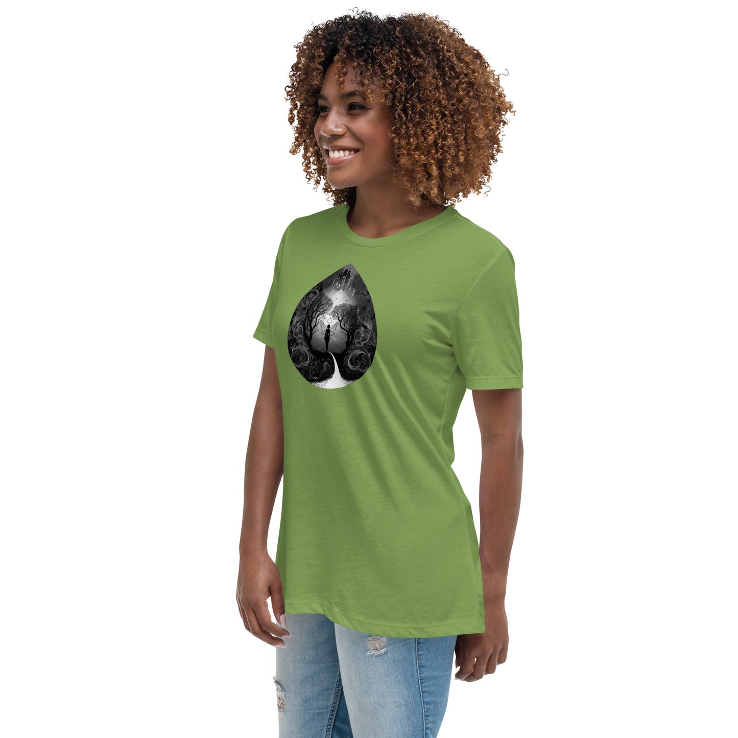 Misty Meadows Inspired Women's Relaxed T-Shirt - Front - Design 22