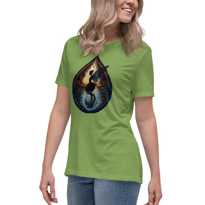 Misty Meadows Inspired Women's Relaxed T-Shirt v1 - Print on Front