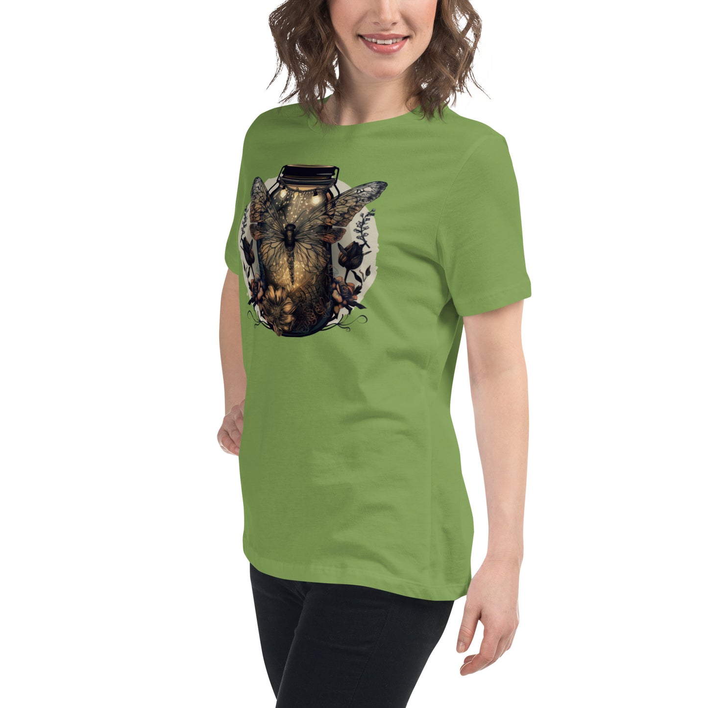 Misty Meadows Inspired Women's Relaxed T-Shirt v2 - Print on Front