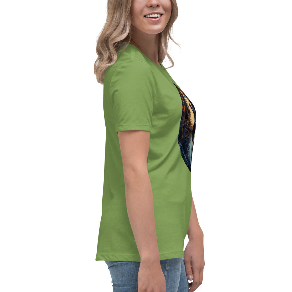 Misty Meadows Inspired Women's Relaxed T-Shirt v1 - Print on Front