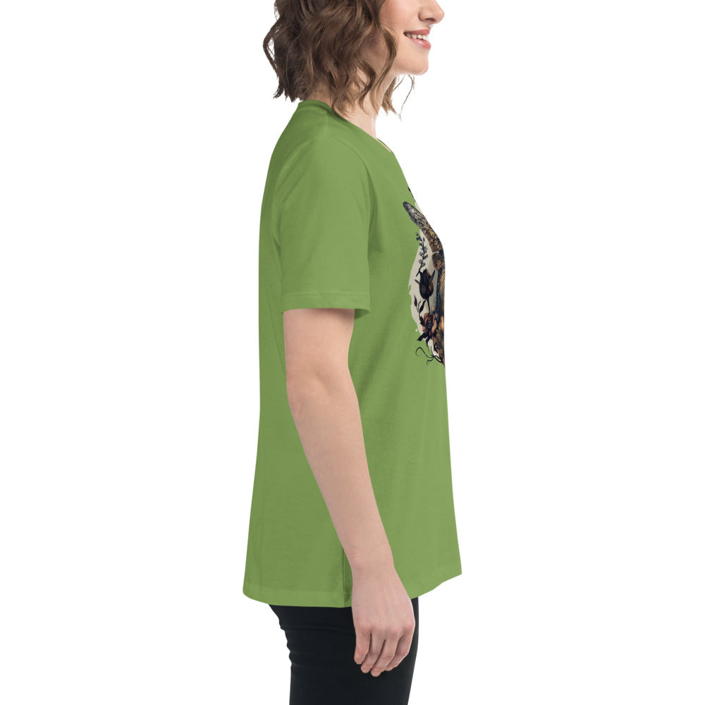 Misty Meadows Inspired Women's Relaxed T-Shirt v2 - Print on Front