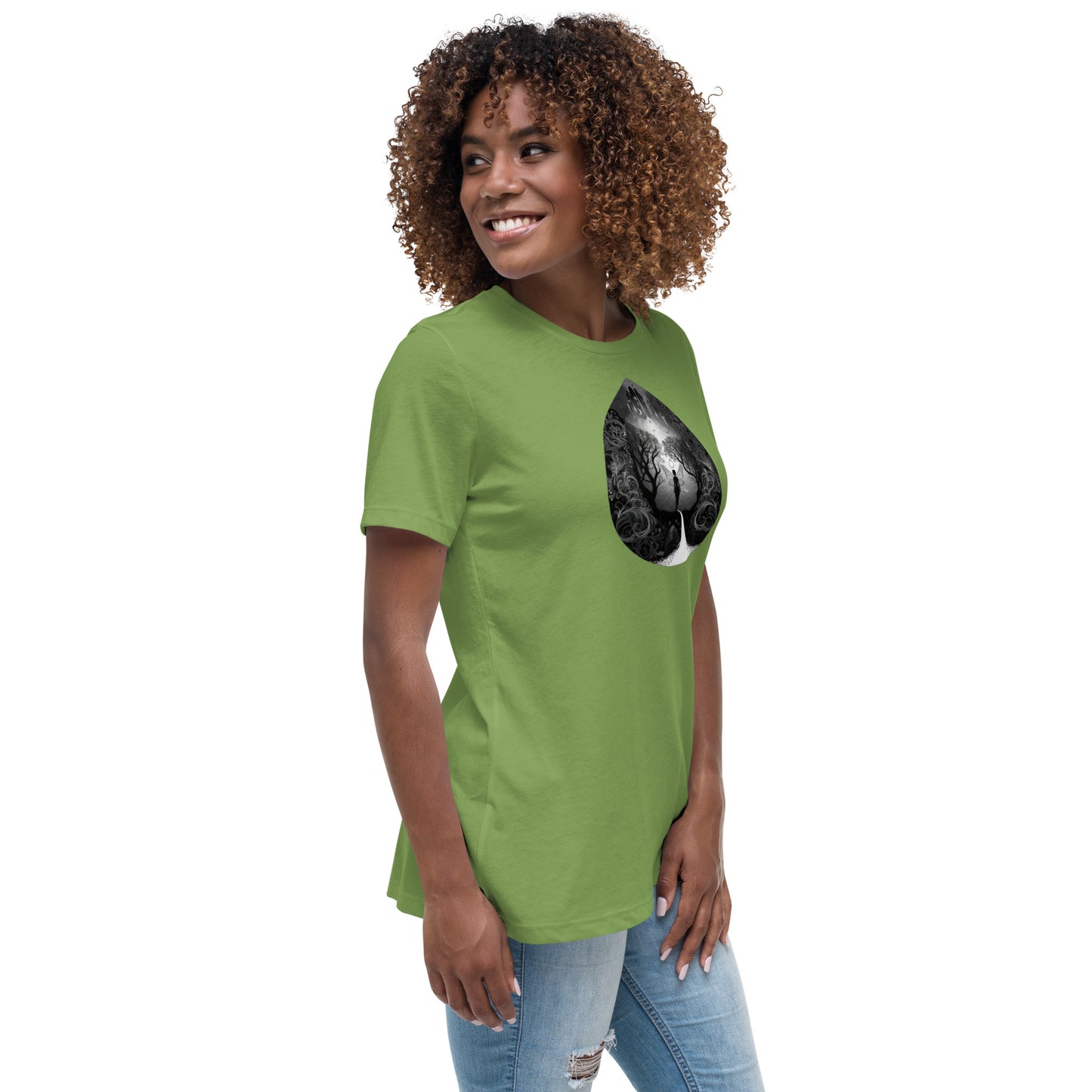 Misty Meadows Inspired Women's Relaxed T-Shirt - Front - Design 22