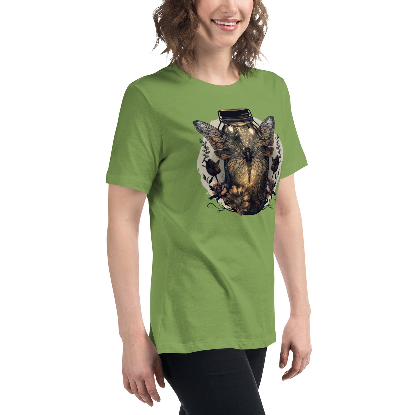 Misty Meadows Inspired Women's Relaxed T-Shirt v2 - Print on Front