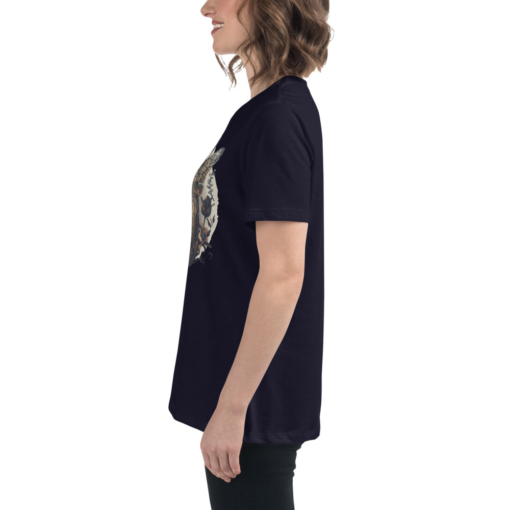 Misty Meadows Inspired Women's Relaxed T-Shirt v2 - Print on Front