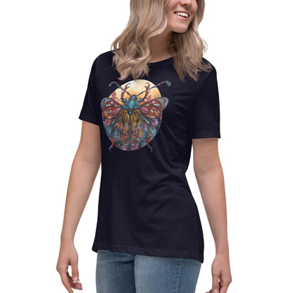 Misty Meadows Inspired Women's Relaxed T-Shirt v3 - Print on Front