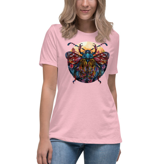 Misty Meadows Inspired Women's Relaxed T-Shirt v3 - Print on Front