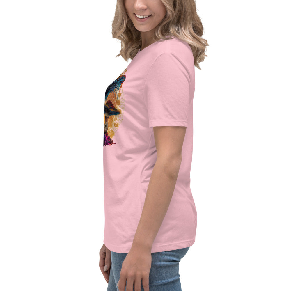 Misty Meadows Inspired Women's Relaxed T-Shirt v4 - Print on Front