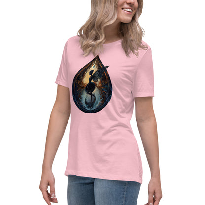 Misty Meadows Inspired Women's Relaxed T-Shirt v1 - Print on Front