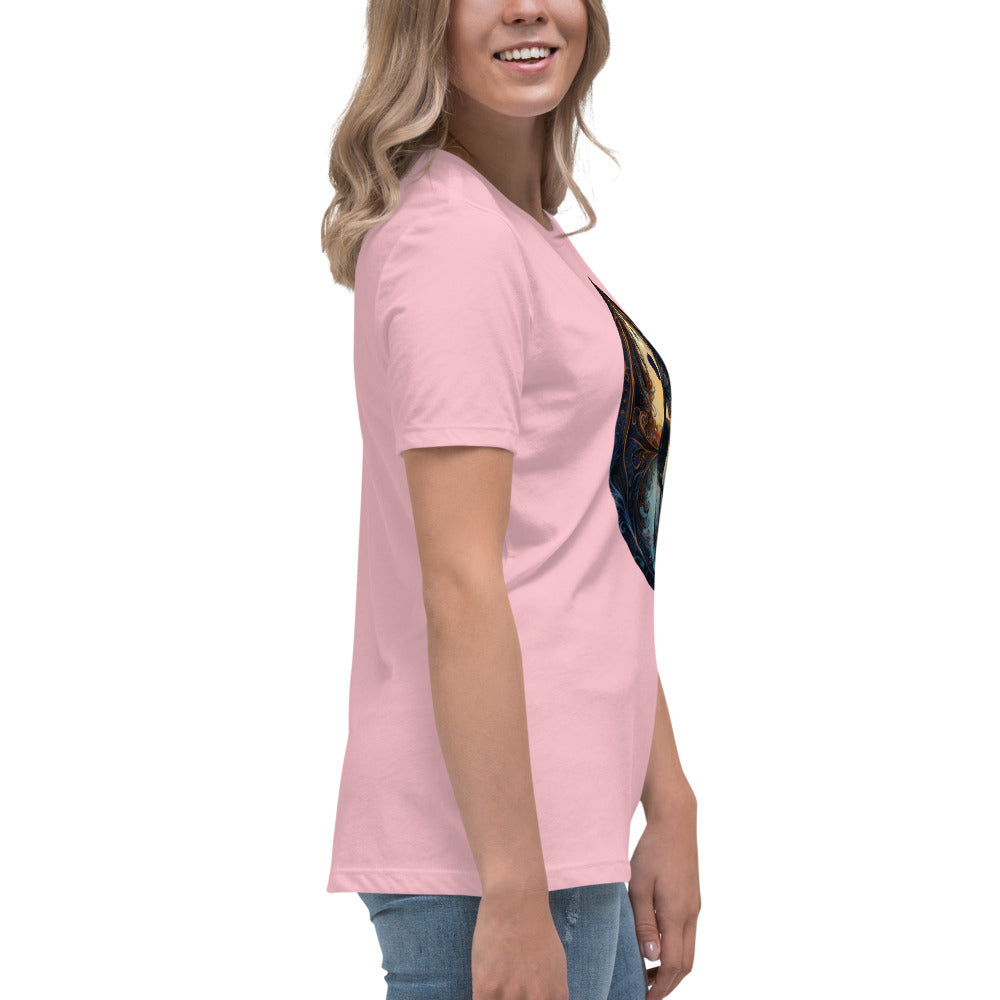 Misty Meadows Inspired Women's Relaxed T-Shirt v1 - Print on Front